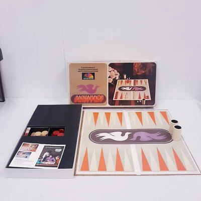 1975 Vintage Backgammon Set - Selchow And Righter complete Free shipping  - Image 1 of 4