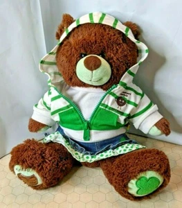 Build-a-Bear Girl Scout Thin Mint Cookie Plush Stuffed Teddy Bear w/ Outfit BABW - Picture 1 of 12