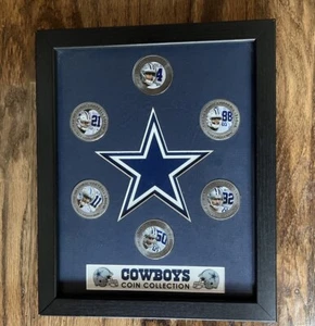 Dallas Cowboys Commemorative Coin Collection Plaque - Picture 1 of 4