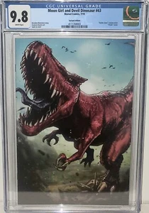 MOON GIRL AND DEVIL DINOSAUR #43 CGC 9.8 BATTLE LINES VARIANT! VERY LOW PRINT! - Picture 1 of 1