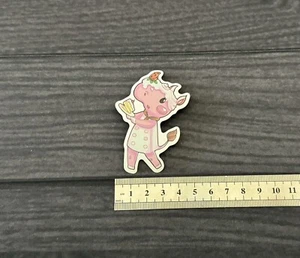 Animal Crossing | Adesivo Rhino Villager Decalcomania | Ottimo per bottiglie, computer portatili ecc - Foto 1 di 4