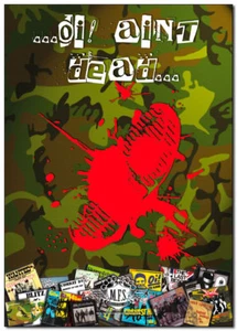 DMF- Oi! ain't dead "Poster" DIN A3 Oi!/PUNK/SKIN/DISTURBED//ENGLAND BELONGS TO - Imagen 1 de 1
