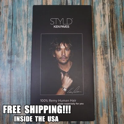 NEW! $200 RETAIL! STYLD KEN PAVES THE BOB! 5 PIECE HAIR EXTENSION KIT! #450 - Image 1 of 3