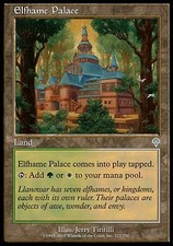 1x Elfhame Palace Invasion MtG Magic Land Uncommon 1 x1 Card Cards