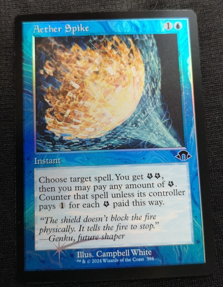 Aether Spike - Foil - Retro Frame - MH3 - NM Unplayed - EN - 398 - Image 1 of 1