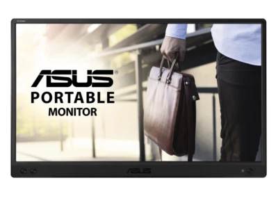 ASUS ZenScreen MB166C Monitor 15.6" FHD 1920x1080 USB-C IPS-Panel 60Hz schwarz - Bild 1 von 4