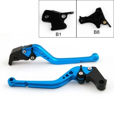 Long Brake Clutch Levers For BMW F800S F800ST 06-13 F800GS F650GS F800R Blue #3 Foto 1 de 4
