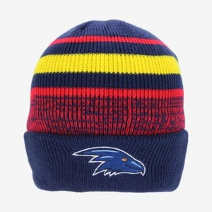 650691 ADELAIDE CROWS AFL FOOTBALL TEAM LOGO CLUSTER BEANIE WINTER HAT - Picture 1 of 1