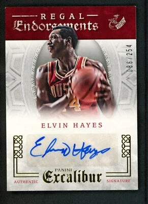2015-16 Elvin Hayes Auto Panini Excalibur Regal Endorsements - Image 1 of 2
