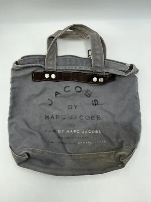 Bolso de Mano Jacobs By Marc Jacobs de Lona Algodón Cuero Borde Y2K Foto 1 de 4