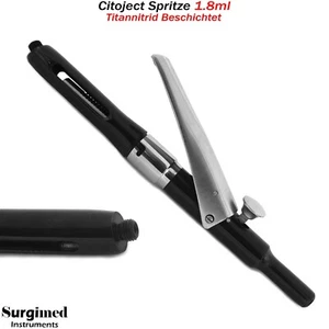 Anästhesie Citoject Spritze Zahnarzt Intraligamentäre Titannitrid Beschichtet - Bild 1 von 4