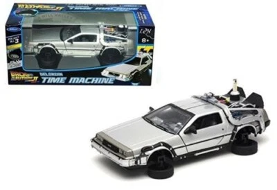 Back to the Future 2 DeLorean LK Coupe 1981 1/24 Metal Fly Wheel BTTF II 24417 - Image 1 of 4