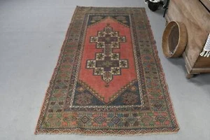 Modern Rug, Home Decor Rugs, Turkish Rug, Vintage Rug, 3.8x6.8 ft Area Rugs - Picture 1 of 10
