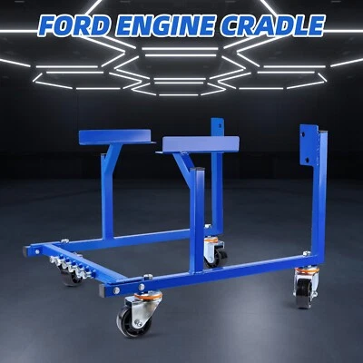 Engine Cradle for SB Ford + FREE Casters + FREE Shipping Foto 1 de 4