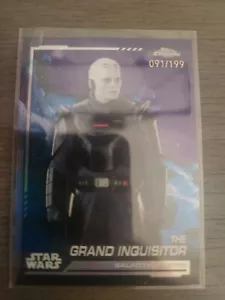 Topps Star Wars 2024 Cromato The Grand Inquisitor 78 Viola rifrattore x/199 - Foto 1 di 2