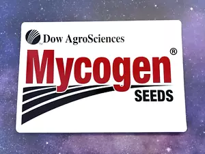 Coche imán grande vintage MYCOGEN SEEDS COMPANY publicidad 12"x18" - Imagen 1 de 4