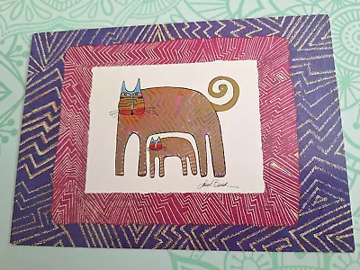 New Baby Greeting Card Unused Laurel Burch Paper Company Sunrise Publications - Image 1 of 4