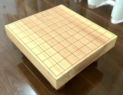 Vintage Japanese Chess Shogi Wooden Board Only 13.6x12.4x6.0in W/Legs Retro FS - Image 1 of 4
