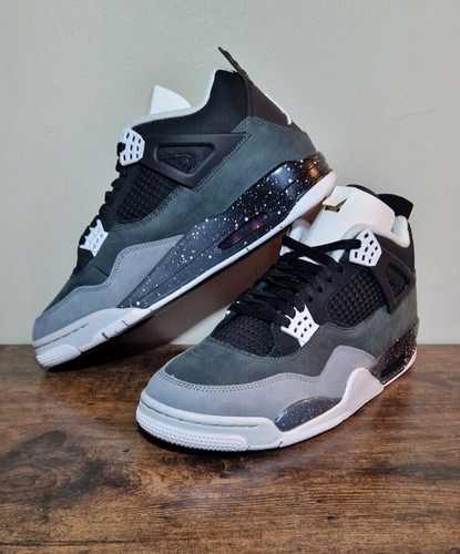 NUOVISSIME Air Jordan 4 Retro Fear taglia UK 10