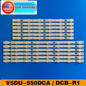 12pcs LED strips For Samsung S_5U75_55_FL_L8 R6 UN55KU6500 UN55KU6290FXZA New - Picture 1 of 6