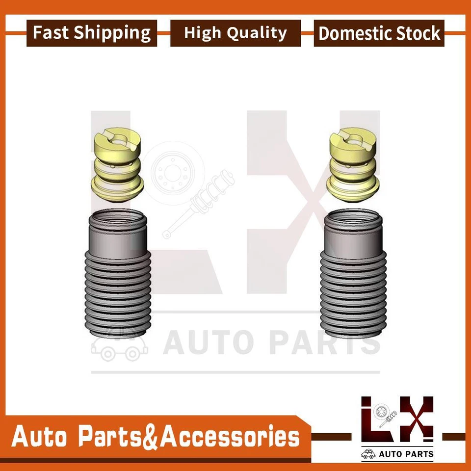 Juego de 2 fuelles de puntal de suspensión delantera KYB para BMW 750Li 2008 2007 2006 Foto 1 de 3