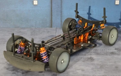 XRAY T3 4WD RC CAR  CHASSIS  CARBON 1/10 - Bild 1 von 4