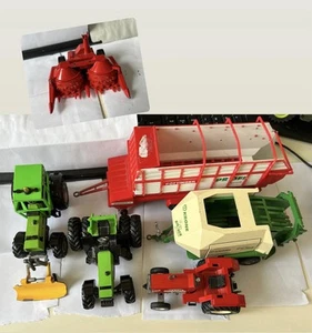 Siku Farmer Serie / 1:32 / Traktoren Anhänger Konvolut Lot 6 Stück (1x TIM) - Imagen 1 de 23