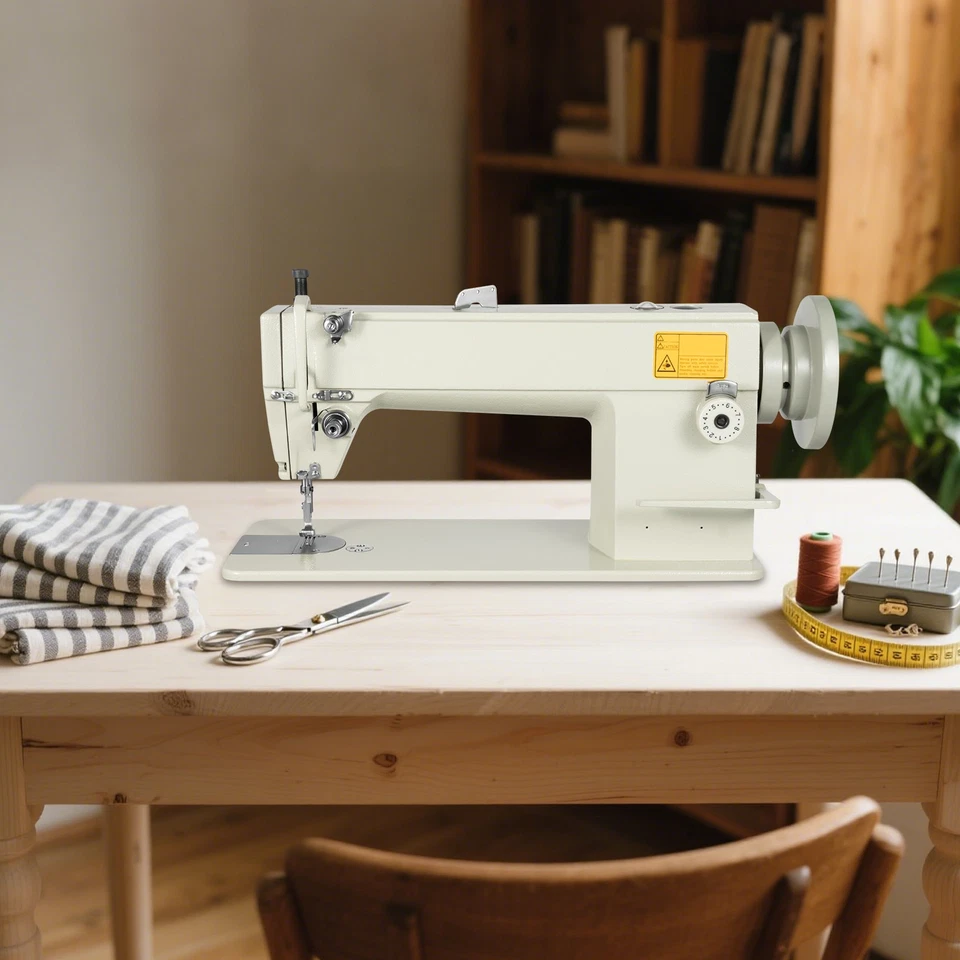 Máquina de coser industrial de cuero ¡máquina de coser de telas de cuero de alta resistencia! Foto 1 de 4