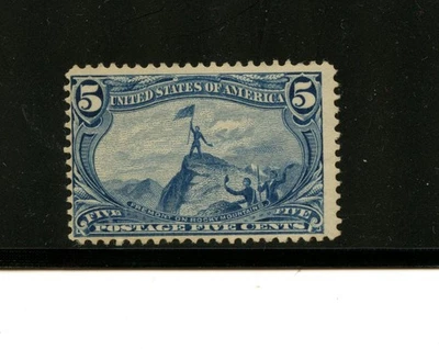 U.S. #288 (U704) Rocky Mountains, 5¢ dull blue, MNH, FVF, CV$300.00 - Image 1 of 2