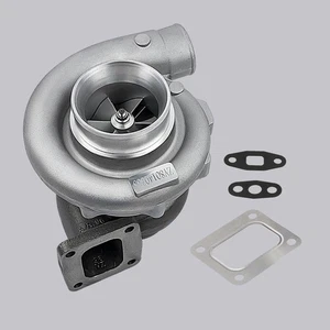T76 Universal Turbo Turbocharger 0.80 A/R Trim T4 Turbine V-band Flange + Clamp - Picture 1 of 18