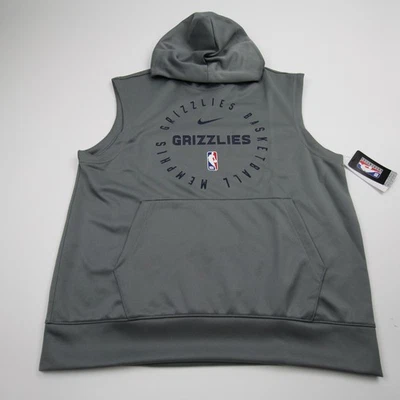 Memphis Grizzlies Nike NBA Authentics Dri-Fit Sweatshirt Men's Gray New