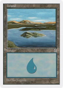 Island (169) #169 (HP) Portal Three Kingdoms PTK Magic MTG - Picture 1 of 1