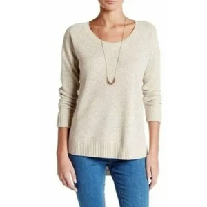 Madewell Women's Chronicle Texture Pullover Sweater in Heather Sand XSmall $80 - Picture 1 of 6