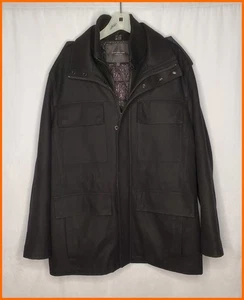 Abrigo cálido Marc of New York mezcla de lana para hombre - negro - XL - Imagen 1 de 6