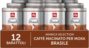 , Caffè Macinato per Moka Arabica Selection Brasile, 100% Arabica Con Note Di Ca - Foto 1 di 12