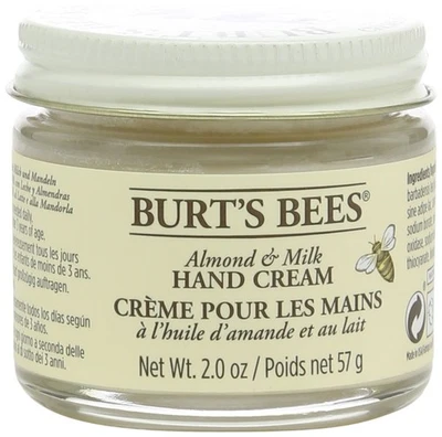 BURTS Burt's Bees Almond Milk Beeswax Handcream - Pflegecreme mit Mandelöl 3 x 57g