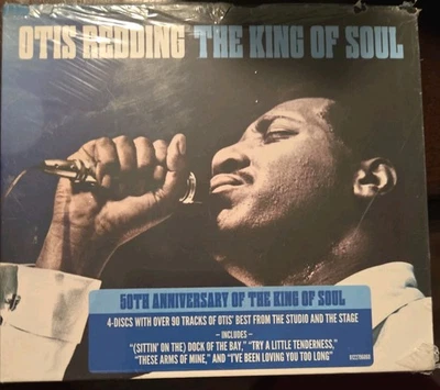OTIS REDDING – THE KING OF SOUL (2014) 4CD SEALED BOX SET MADE IN EU Foto 1 de 2