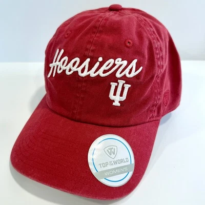 Top of the World - Sombrero ajustable para mujer - Hoosiers universitarios de Indiana - Nuevo con etiquetas Foto 1 de 4