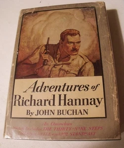 OMNIBUS John Buchan ADVENTURES of RICHARD HANNAY 1939 FE 1st US hc/dj 39 STEPS - Bild 1 von 8