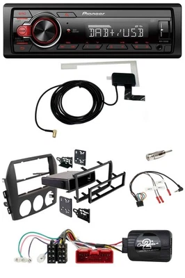 Pioneer 1DIN MP3 DAB USB Lenkrad Autoradio für Mazda MX 5 NC 2005-2008 - Bild 1 von 4