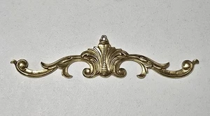 Vintage Giebel verzierte Zierleiste, über Tür, Bilddeko, Architektur  - Bild 1 von 7