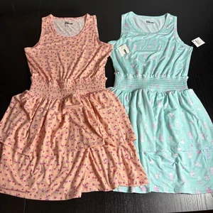 NWT EPIC THREADS Girls Size L Lot of 2 Casual Knit Dresses Cherry & Ice Cream - Picture 1 of 6