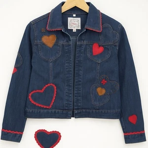 Brighton Heart Patch Jeansjacke Gr. M - Bild 1 von 16