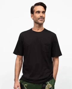 Top de pijama negro Cyberjammies para hombre talla: grande - Imagen 1 de 6