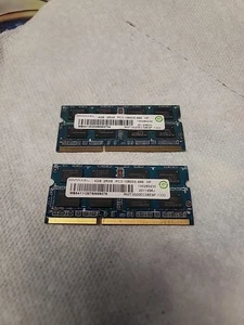 Ramaxel 4GB 2Rx8 PC3-10600S RMT3020EC58E9F-1333 Laptop Memory - Picture 1 of 7