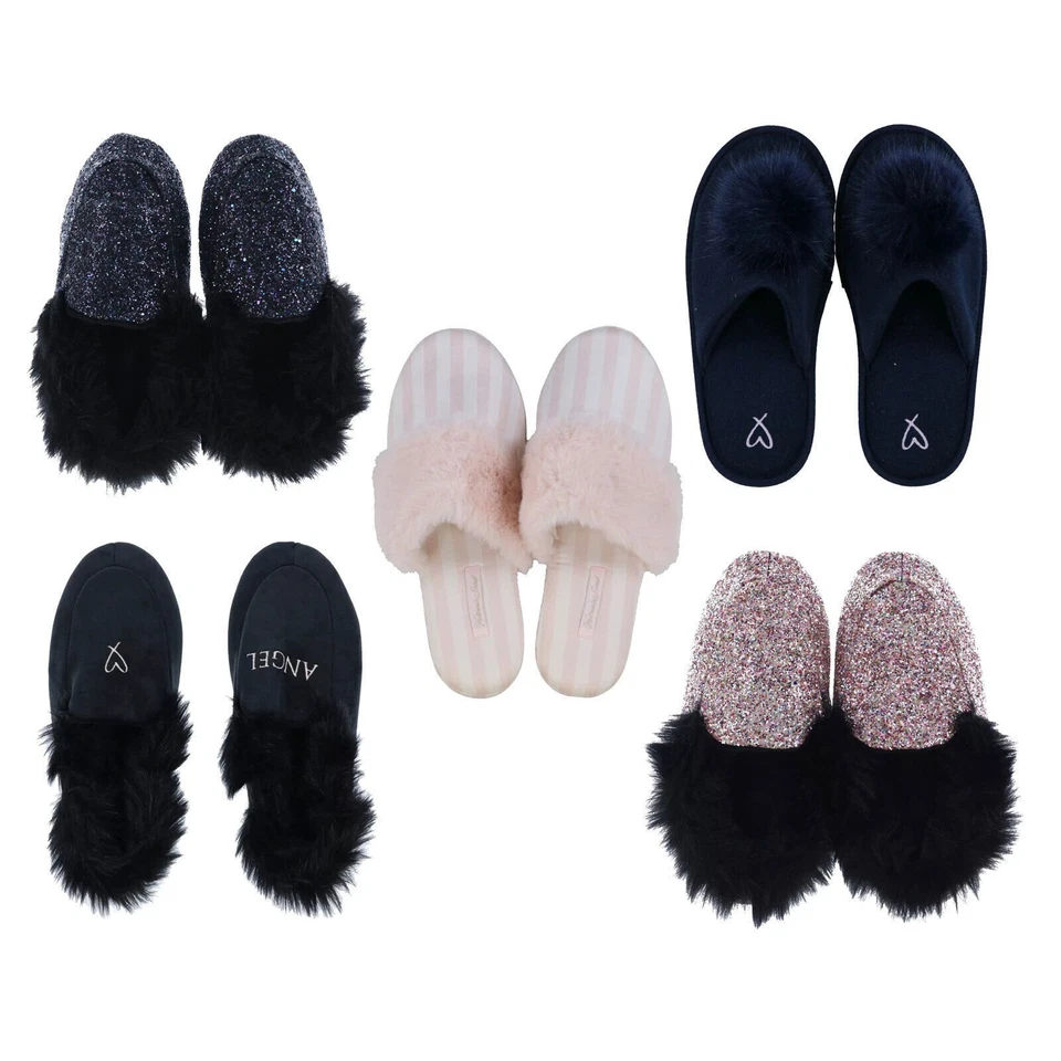 Victoria's Secret Slippers Slides House Shoes Lounge Sleepwear Footwear New Vs - Image 1 of 1