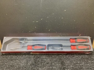 Snap-on ASG103BO 3pc Trim Pad Panel Removal Tool Set Orange Soft Grip USA - Picture 1 of 6