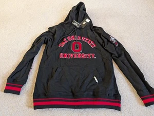 Pro Standard Ohio State University Buckeyes Damen-Hoodie Large neu mit Etikett bestickt - Bild 1 von 16