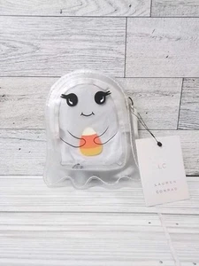 LC Lauren Conrad Holiday Coin Pouch - Clear Pouch GHOST- Gift Card Pouch - NWT - Picture 1 of 4