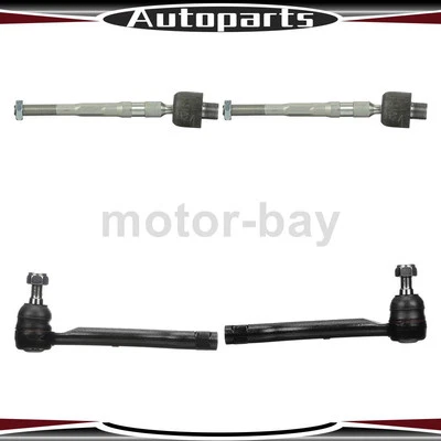 4pcs Outer Inner Tie Rod End Fits 2009 2010 2011 2012 2013 2014 2015 Honda Pilot - Image 1 of 4